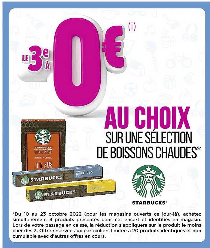 boissons chaudes starbucks