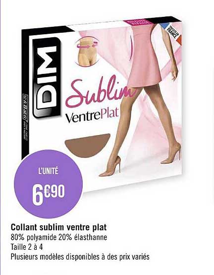 Collant Sublim Ventre Plat Dim