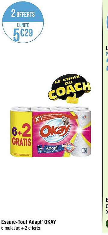 essuie-tout adapt' okay