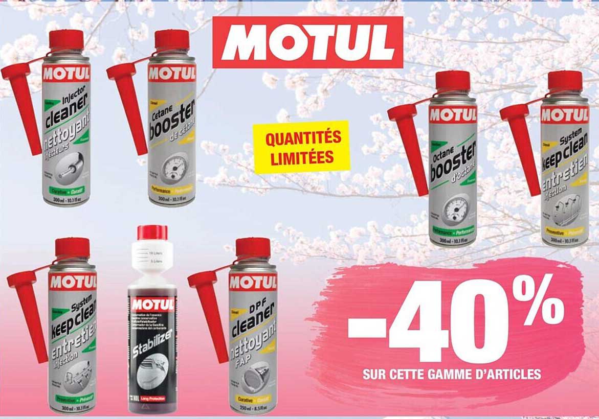 gamme d'articles motul