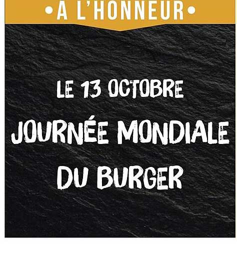 journée mondiale du burger