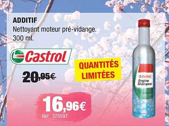 additif castrol