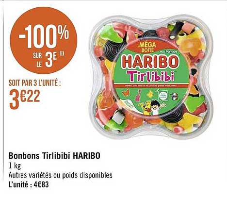 Bonbons Tirlibibi Haribo