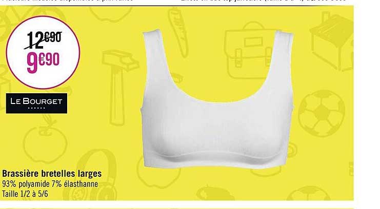 brassière bretelles larges le bourget