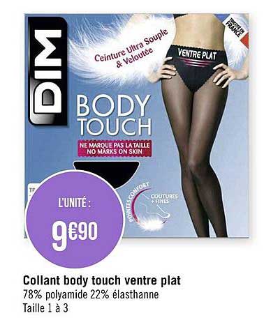 collant body touch ventre plat dim