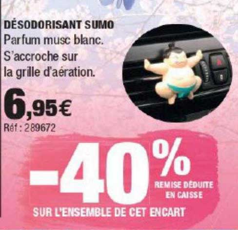 désodorisant sumo