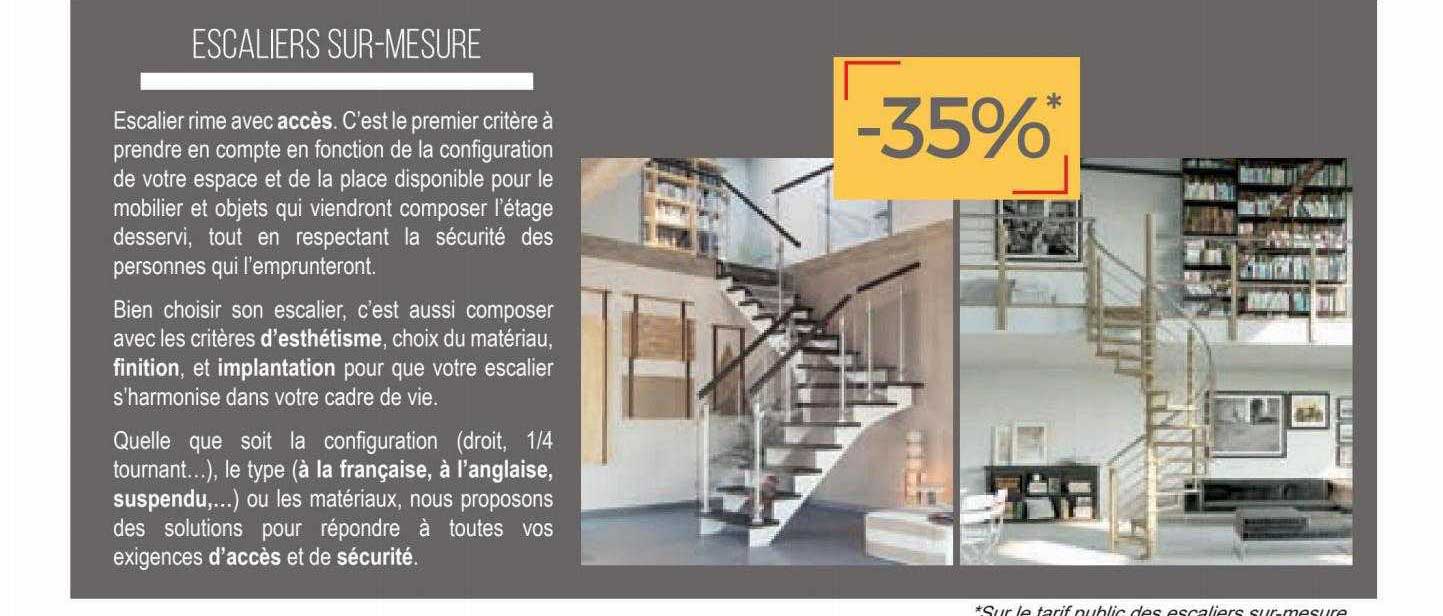 escaliers sur-mesure