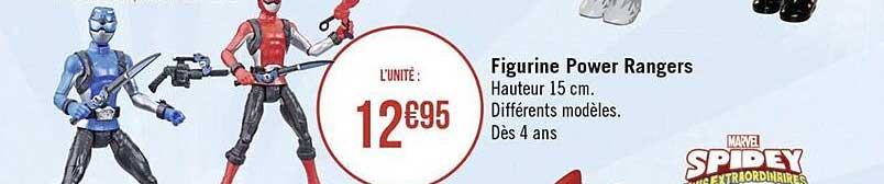 figurine power rangers