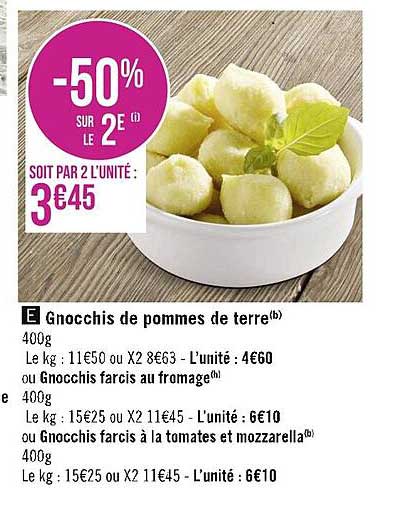Gnocchis De Pommes De Terre