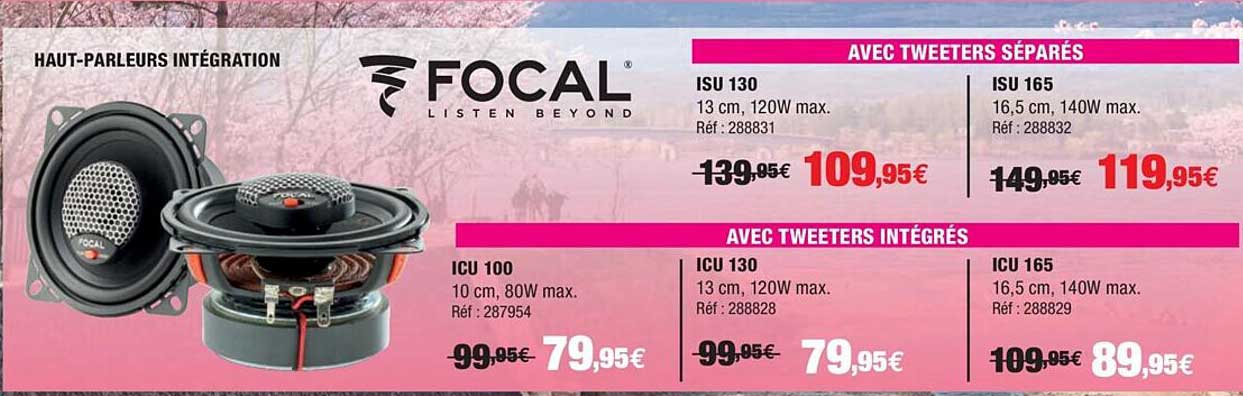 haut-parleurs intégration focal listen beyond