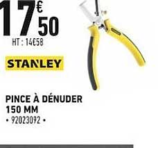 pince à dénuder 150 mm stanley