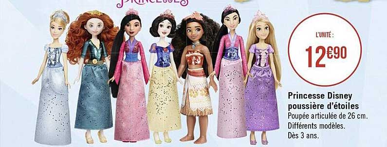 princesse disney poussière d'étoiles