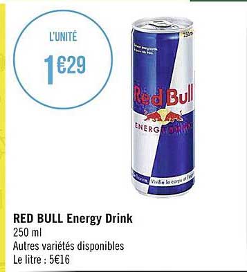 red bull energy drink