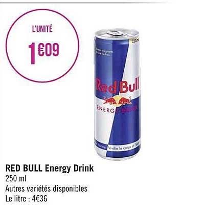 red bull energy drink