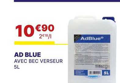 Ad Blue Avec Bec Verseur