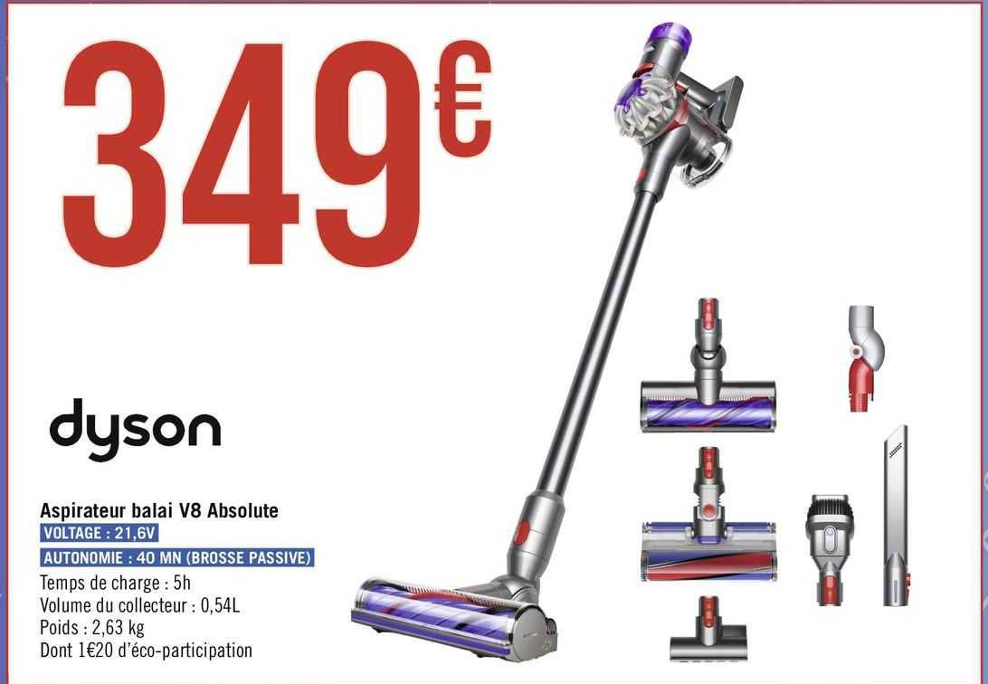 aspirateur balai v8 absolute dyson