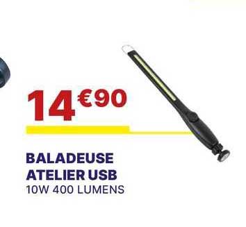 baladeuse atelier usb 10w