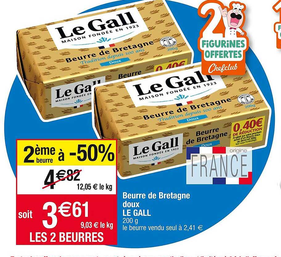 beurre de bretagne doux le gall