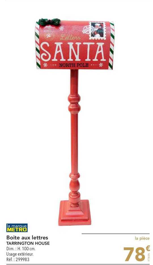 boite aux lettres tarrington house