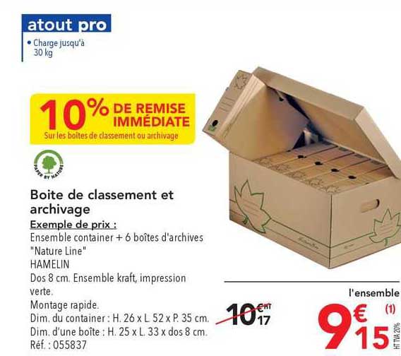 Boite De Classement Et Archivage