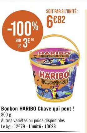bonbon haribo chauve qui peut!