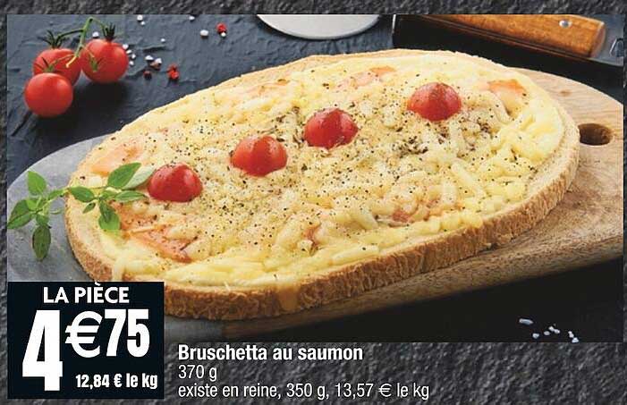 Bruschetta Au Saumon