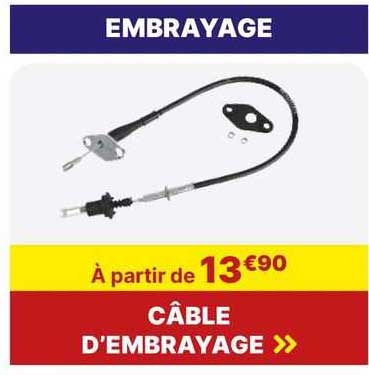 câble d'embrayage