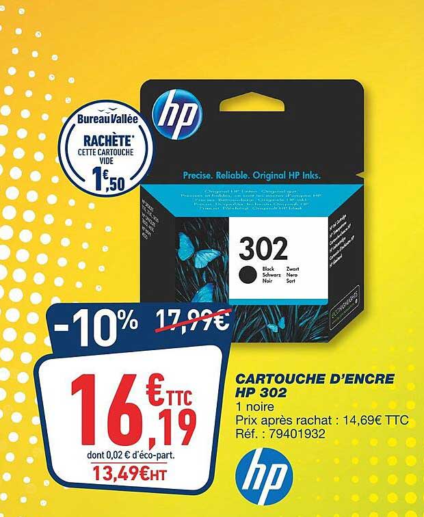 cartouche d'encre hp 302