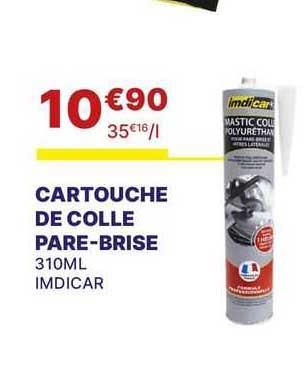 cartouche de colle pare-brise