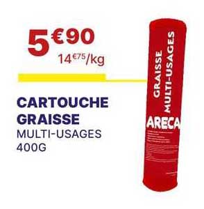 cartouche graisse multi-usages areca