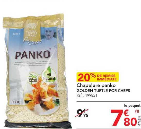 chapelure panko golden turtle for chefs