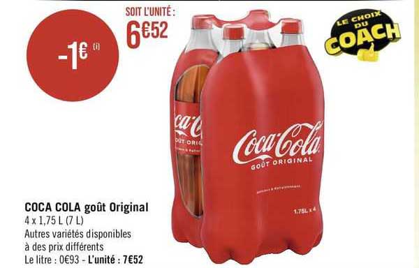 coca-cola goût original