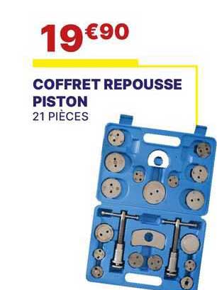 coffret repousse piston
