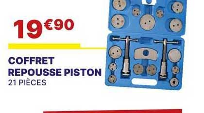 coffret repousse piston
