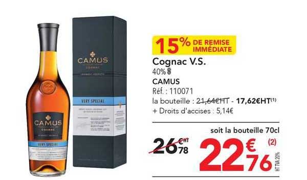 cognac v.s. camus