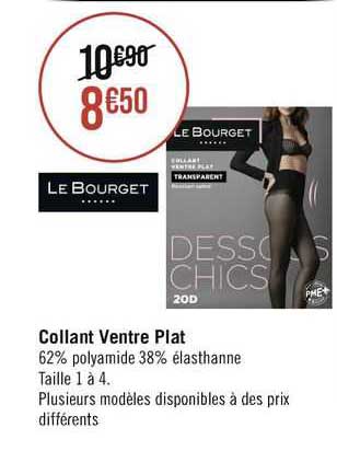 collant ventre plat le bourget