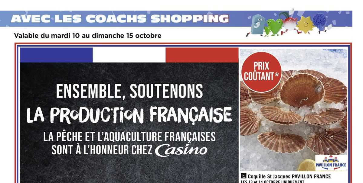 coquille st jacques pavillon france