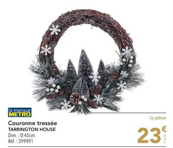 couronne tressée tarrington house