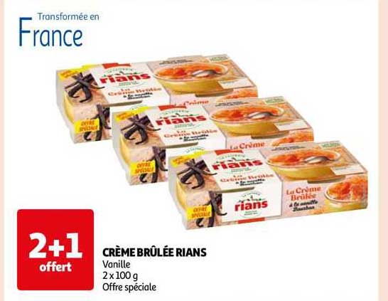 crème brûlée rians