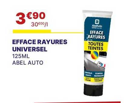 efface rayures universel