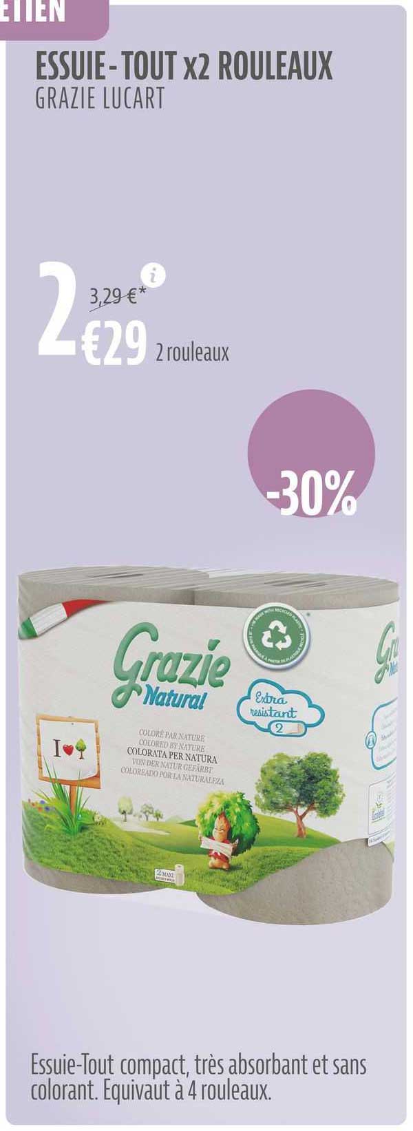 essuie-tout x 2 rouleaux