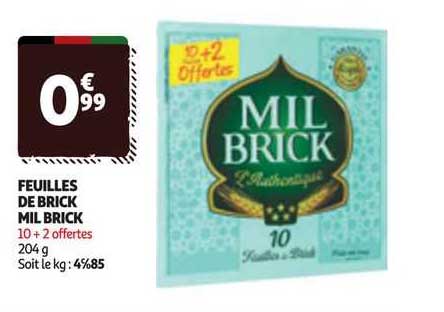 feuilles de brick mil brick