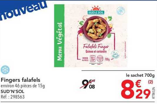 fingers falafels sud'n'sol