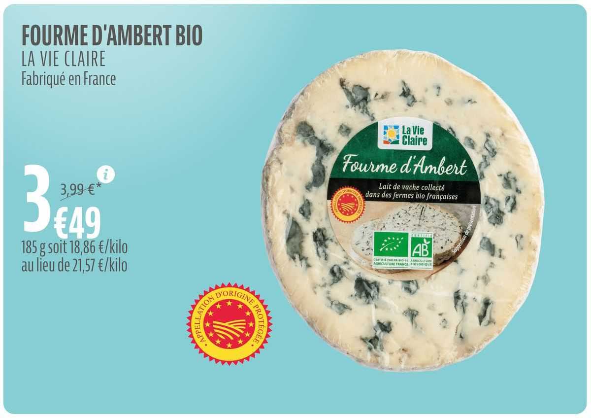 fourme d'ambert bio