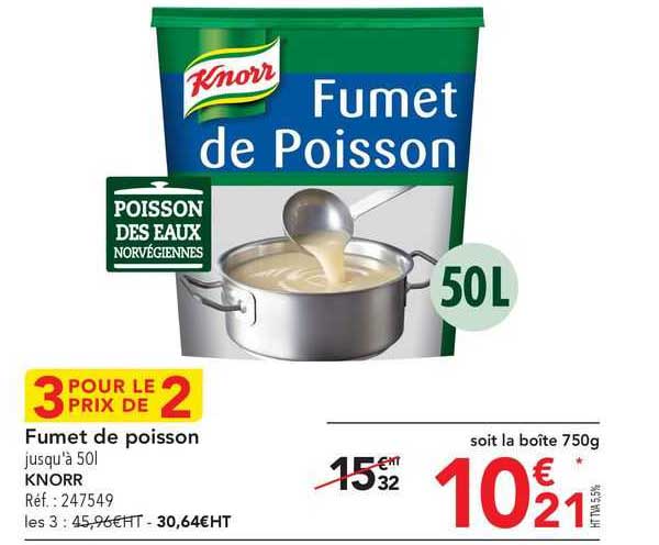 fumet de poisson knorr