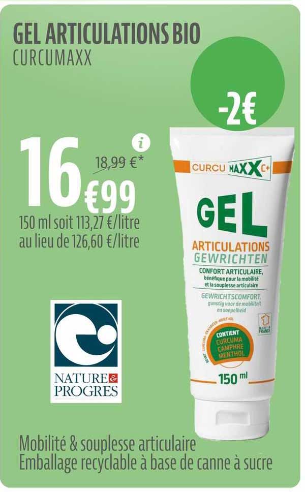 gel articulations bio curcumaxx