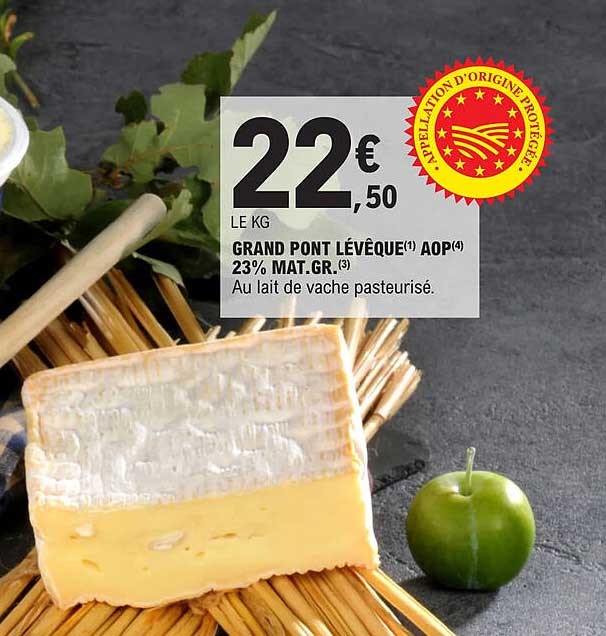 grand pont lévêque aop 23% mat. gr.