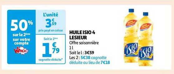 huile isio 4 lesieur