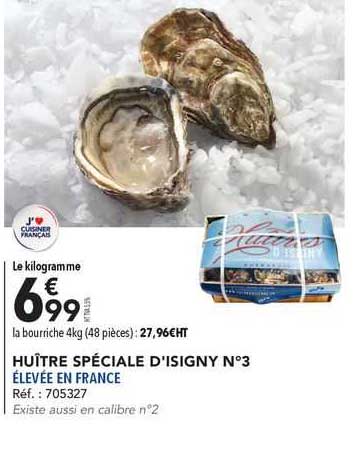 huître spéciale d'isigny n°3