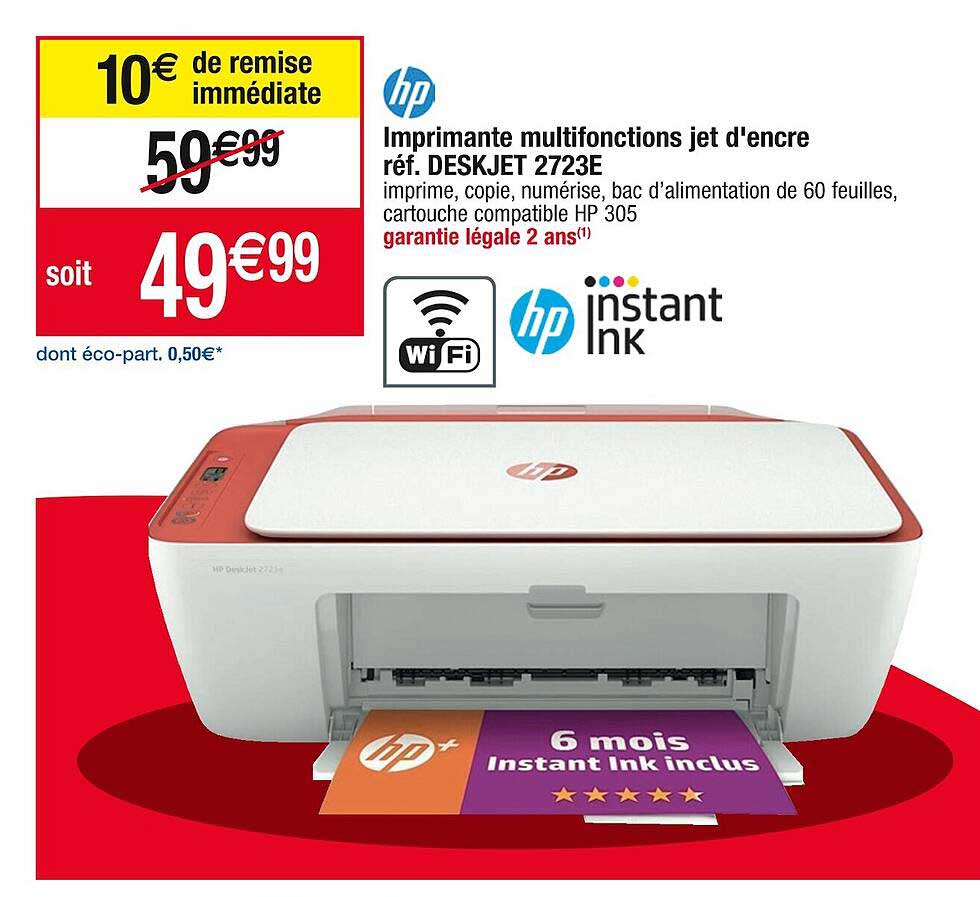 imprimante multifonctions jet d'encre hp